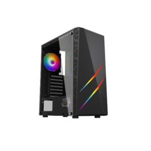 GABINETE RAPTOR BLAZE FORCE TG MID-TOWER RGB FAN X1