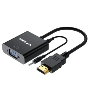 CABLE ADAPTADOR HDMI A VGA 1080P C/ AUDIO