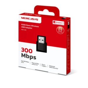 PLACA DE RED WIFI USB NANO N300 MERCUSYS 300MBPS