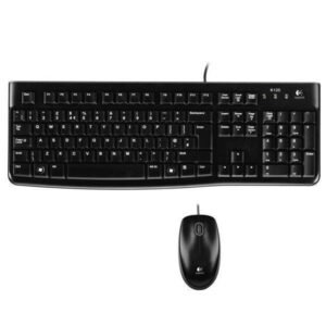 KIT TECLADO Y MOUSE LOGITECH MK-120 USB