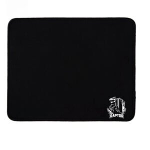 MOUSE PAD GAMER RAPTOR ANTIDESLIZANTE IMPERMEABLE L 45X40CM